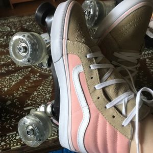 Vans skates custom shoe size 8.5